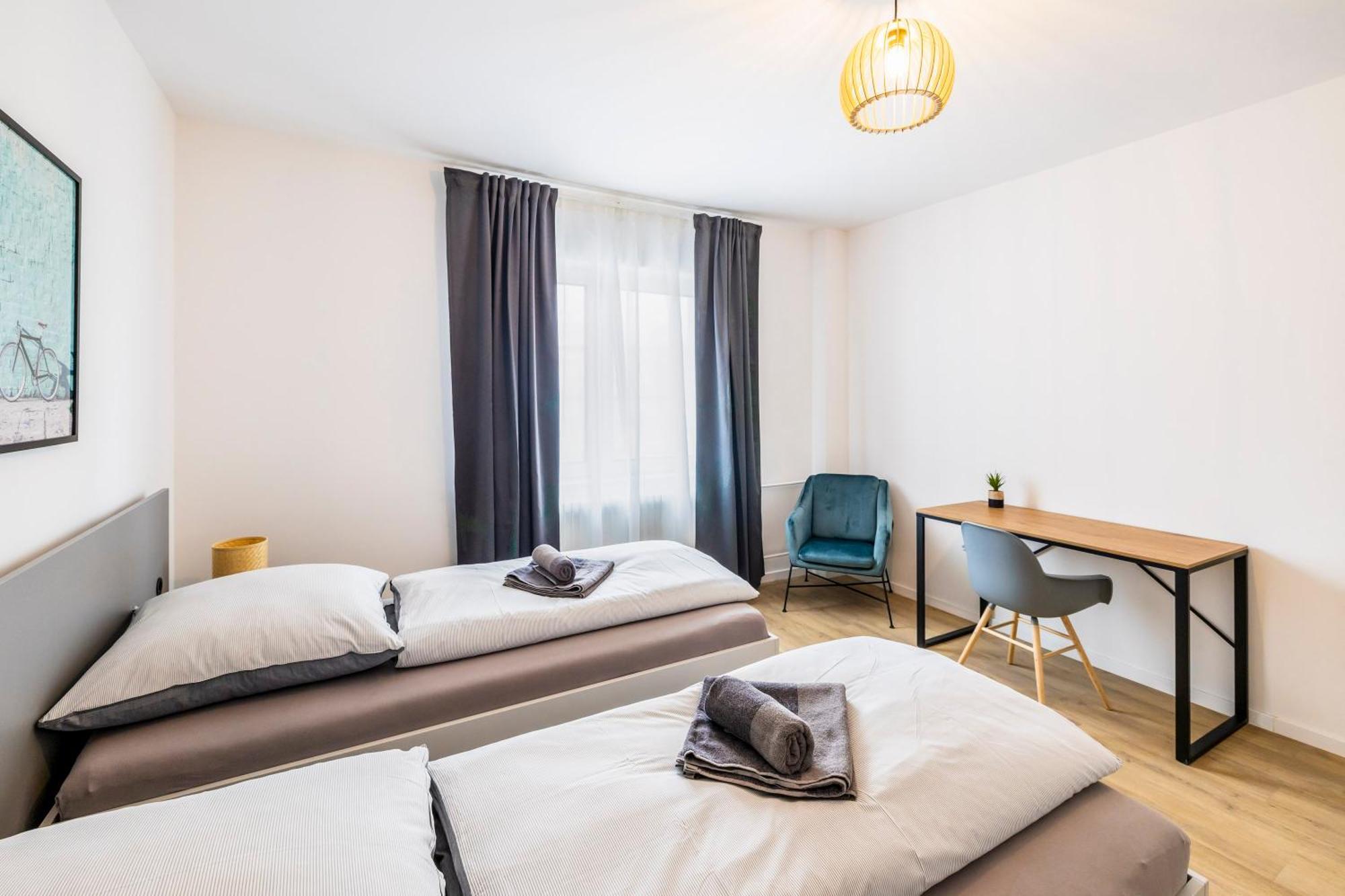Glueck Auf Appartements Herkulesstrasse Essen Exterior foto